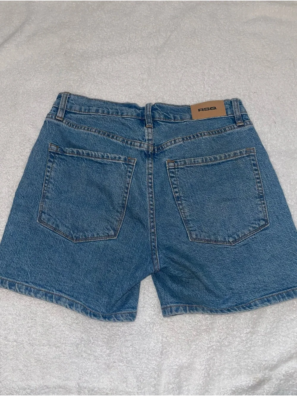 Casual Blue Denim Shorts